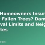 Does Homeowners Insurance Cover Fallen Trees? Damage, Removal Limits and Neighbor Disputes - featured image