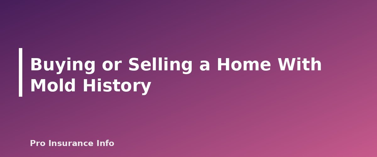 Buying or Selling a Home With Mold History - section banner for Does Homeowners Insurance Cover Mold? When It's Covered, When It Isn't and How to File