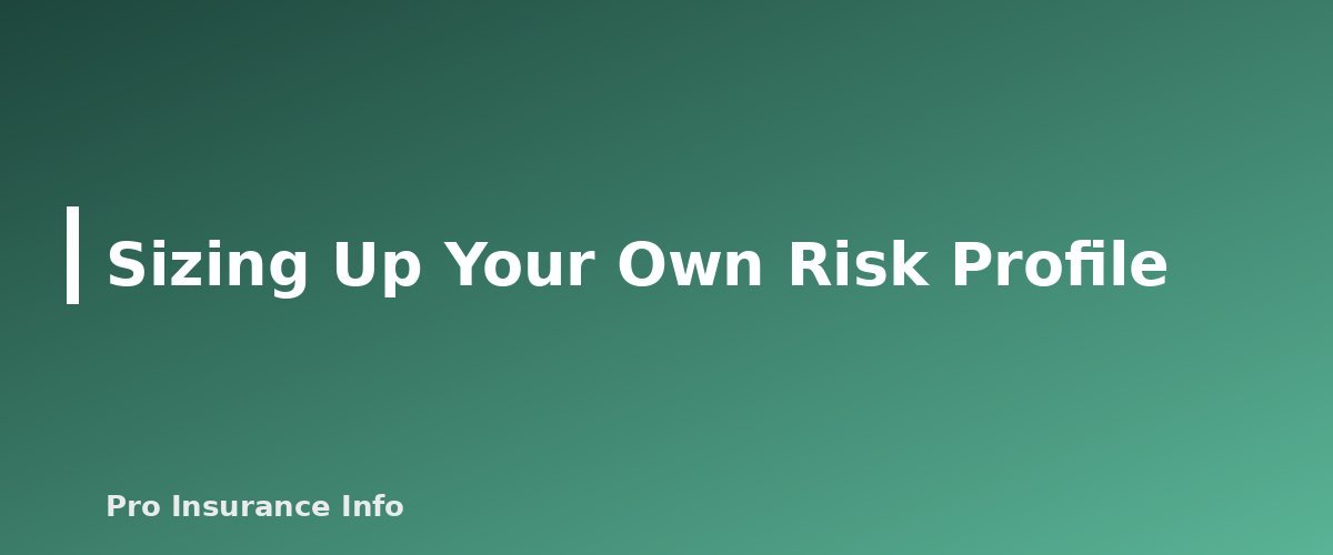 Sizing Up Your Own Risk Profile - illustration for Handyman Insurance: Coverage Basics, Licensing and Questions to Ask