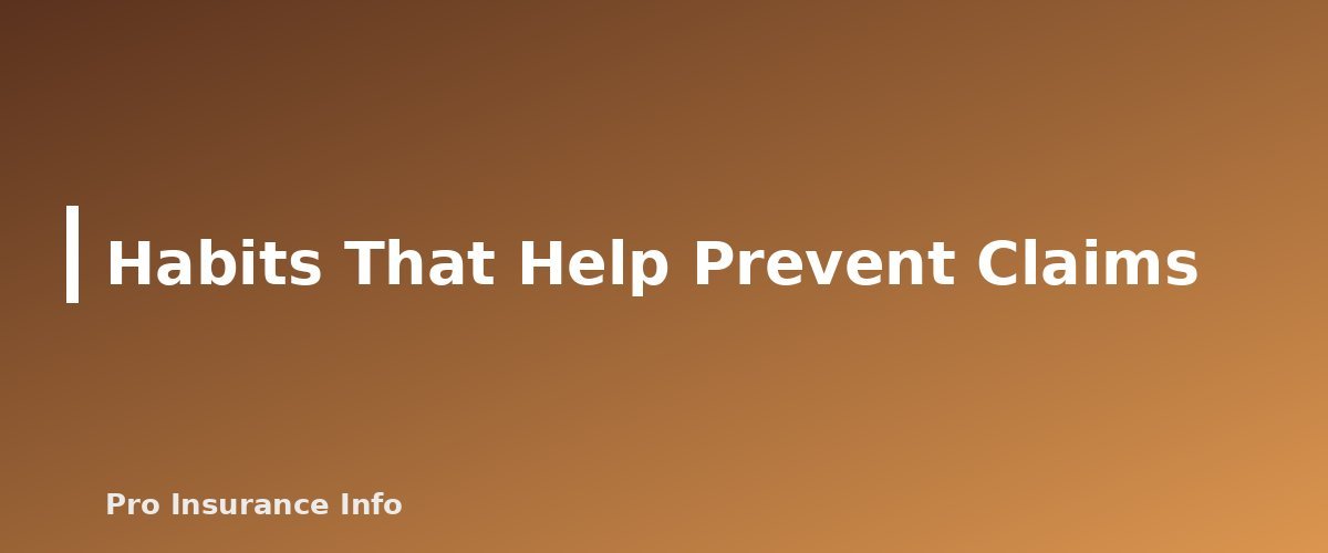 Habits That Help Prevent Claims - illustration for Handyman Insurance: Coverage Basics, Licensing and Questions to Ask