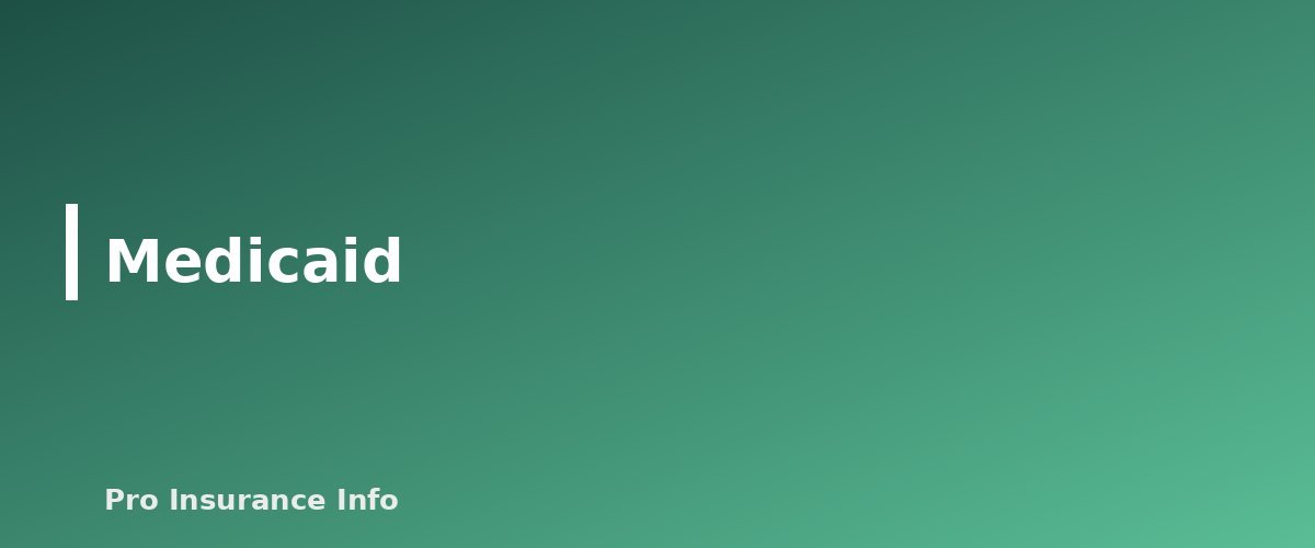 Medicaid - section banner for Health Insurance for the Self-Employed