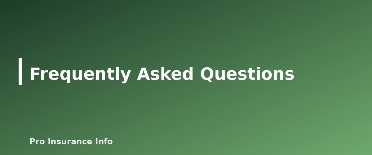 Frequently Asked Questions - section banner for HMO vs PPO vs EPO vs POS