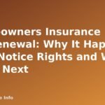 Homeowners Insurance Nonrenewal: Why It Happens, Your Notice Rights and What to Do Next - featured image