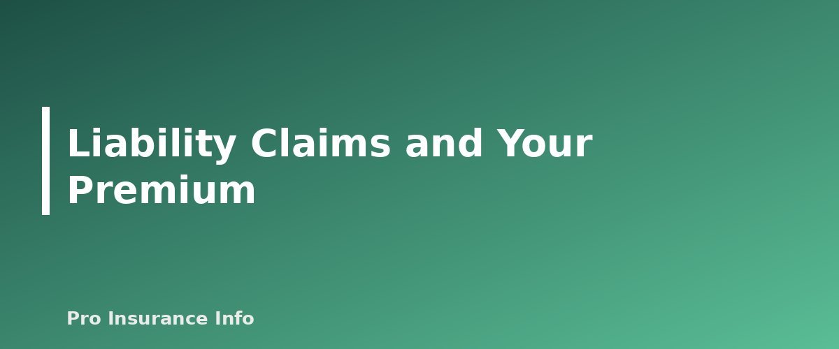Liability Claims and Your Premium - section banner for Homeowners Liability Coverage Explained