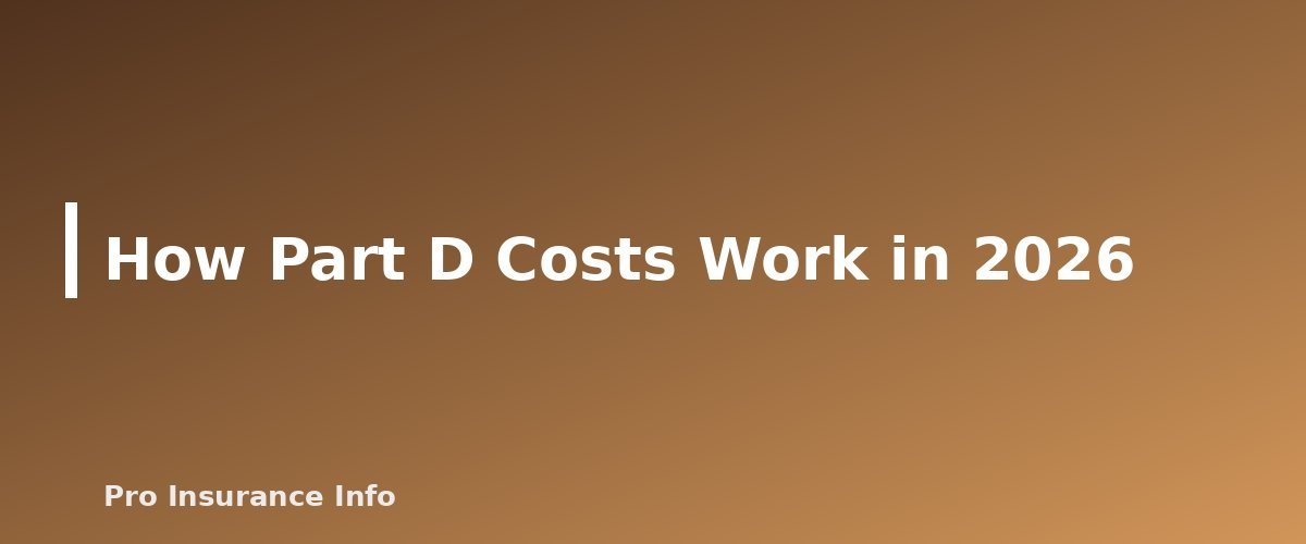 How Part D Costs Work in 2026 - section banner for How Medicare Part D Formularies and Tiers Work