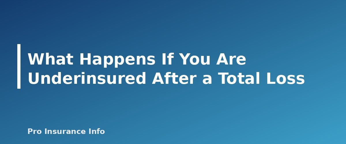 What Happens If You Are Underinsured After a Total Loss - section banner for How Much Dwelling Coverage Do You Need? Setting Coverage A the Right Way
