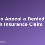 How to Appeal a Denied Health Insurance Claim - featured image