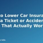 How to Lower Car Insurance After a Ticket or Accident: 12 Steps That Actually Work - featured image