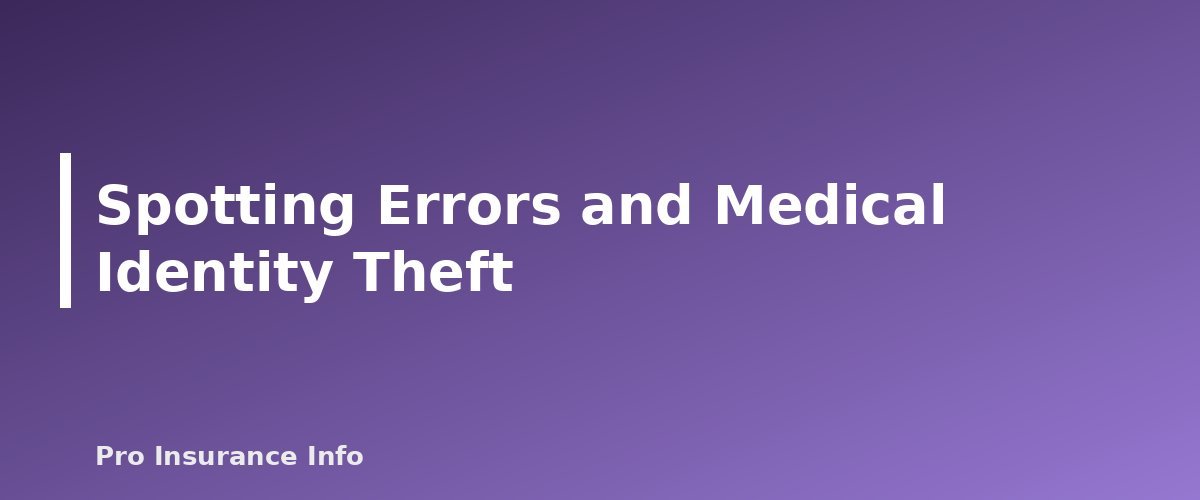 Spotting Errors and Medical Identity Theft - section banner for How to Read an Explanation of Benefits (EOB)