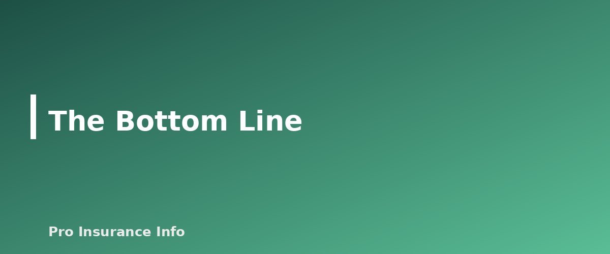 The Bottom Line - section banner for How to Switch Car Insurance Without a Lapse in Coverage