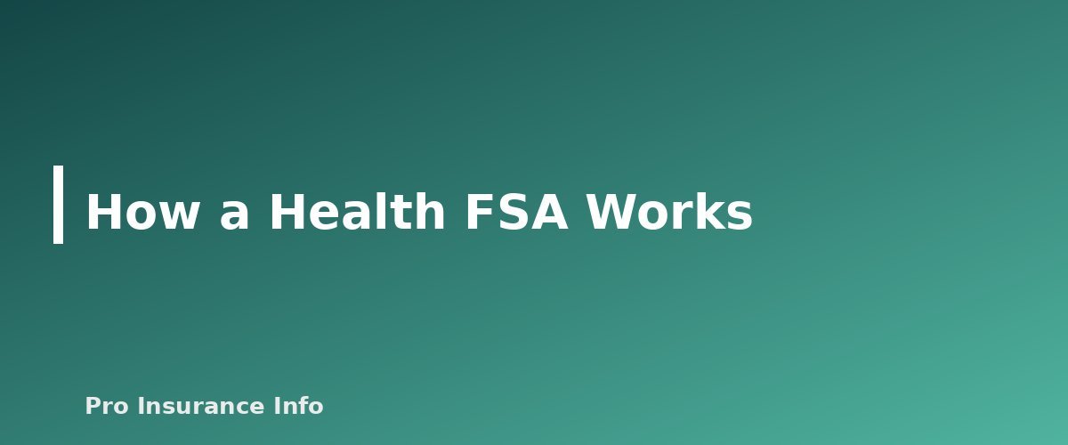How a Health FSA Works - section banner for HSA vs FSA