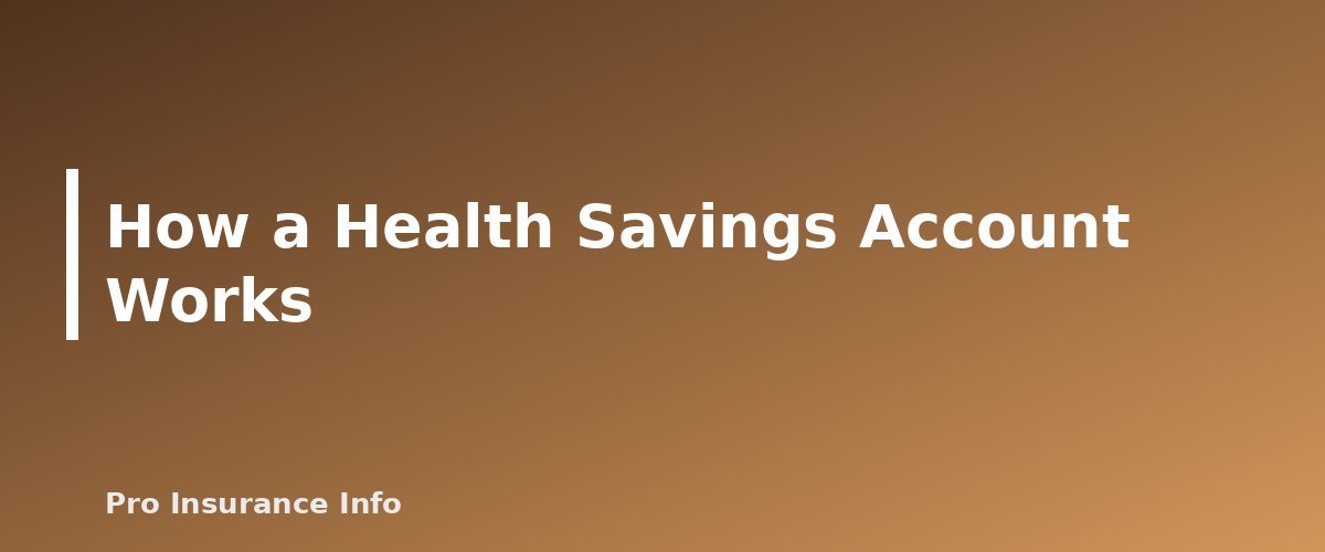 How a Health Savings Account Works - section banner for HSA vs FSA