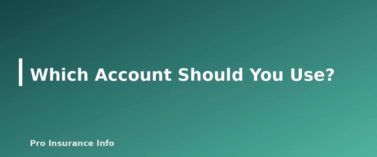 Which Account Should You Use? - section banner for HSA vs FSA