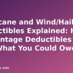 Hurricane and Wind/Hail Deductibles Explained: How Percentage Deductibles Work and What You Could Owe - featured image