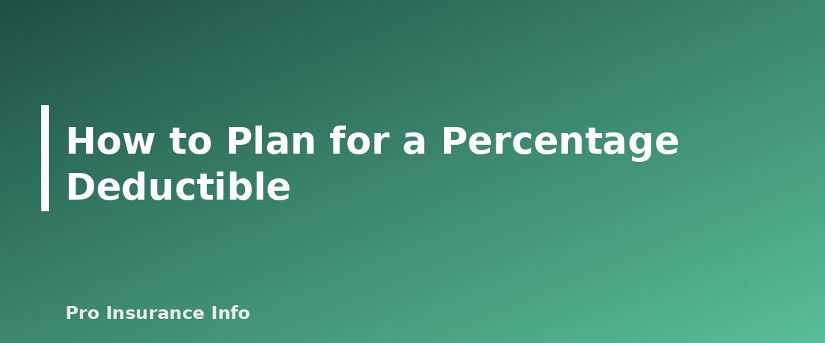 How to Plan for a Percentage Deductible - section banner for Hurricane and Wind/Hail Deductibles Explained