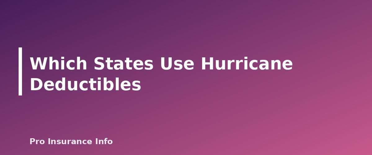 Which States Use Hurricane Deductibles - section banner for Hurricane and Wind/Hail Deductibles Explained