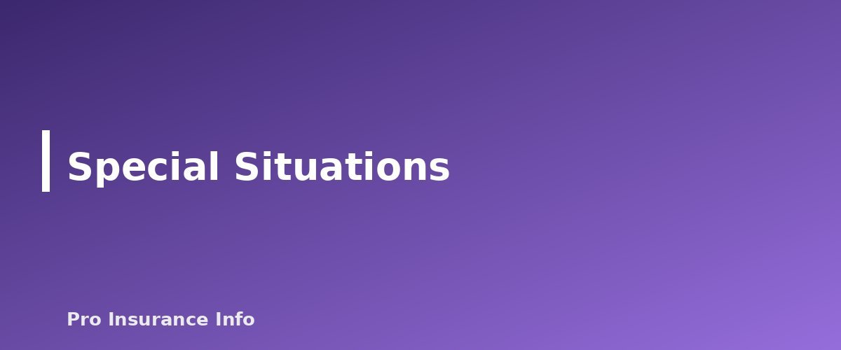 Special Situations - section banner for Landlord Insurance vs. Homeowners Insurance