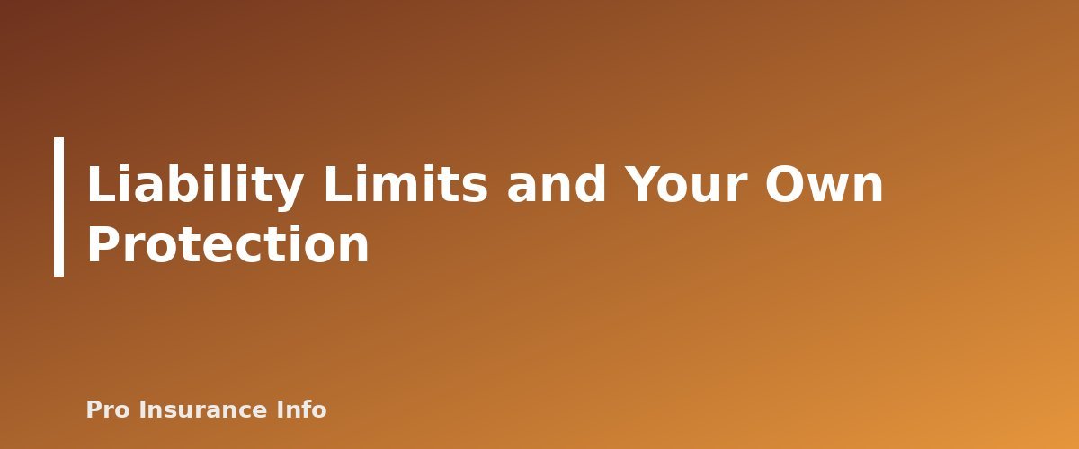 Liability Limits and Your Own Protection - section banner for Car Insurance Liability Limits Explained