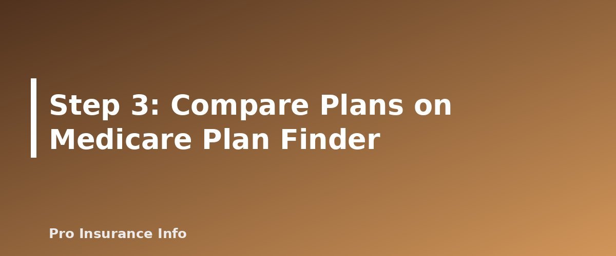 Step 3: Compare Plans on Medicare Plan Finder - section banner for Medicare Annual Enrollment Period