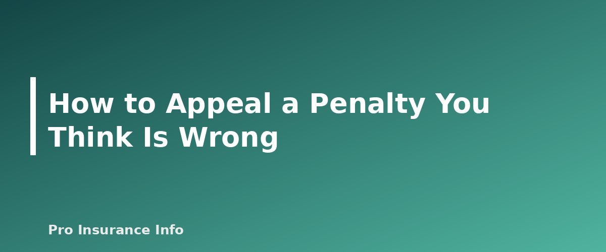 How to Appeal a Penalty You Think Is Wrong - section banner for Medicare Late Enrollment Penalties