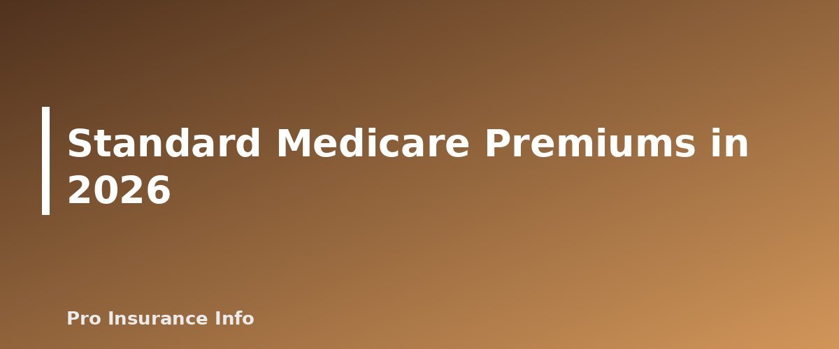 Standard Medicare Premiums in 2026 - section banner for Medicare Premiums and IRMAA