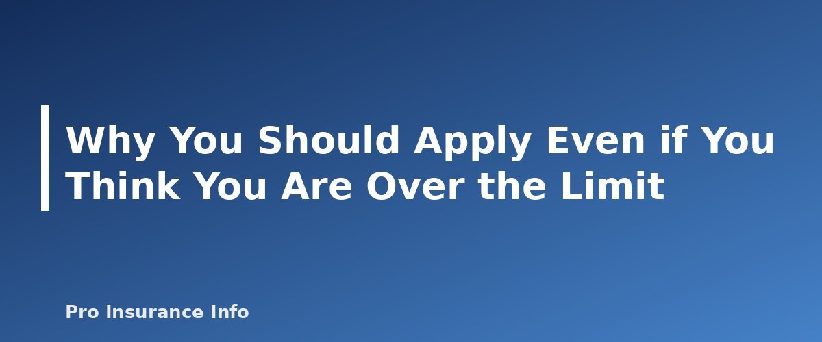 Why You Should Apply Even if You Think You Are Over the Limit - section banner for Medicare Savings Programs and Extra Help