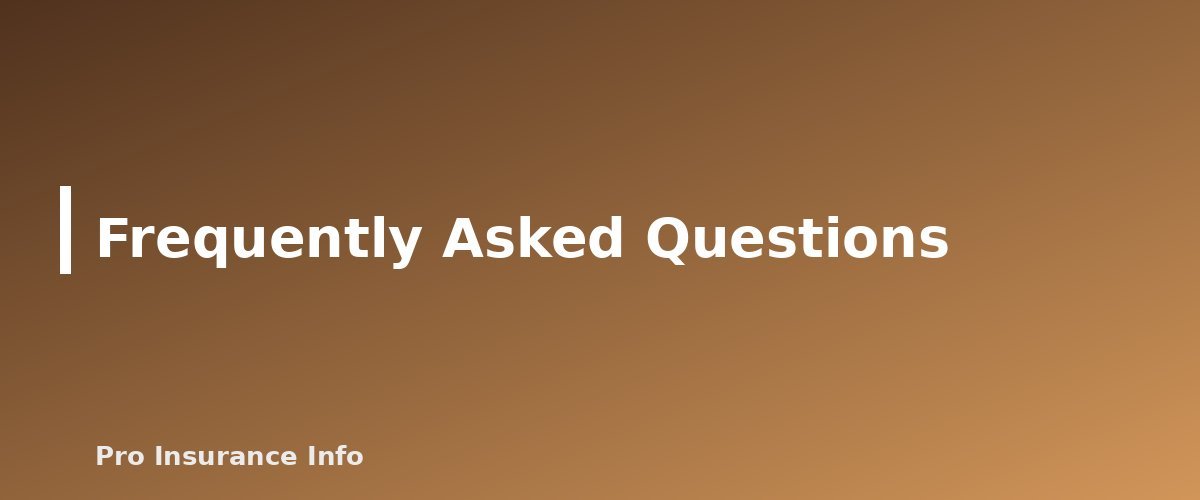 Frequently Asked Questions - section banner for Medigap Plan G vs Plan N