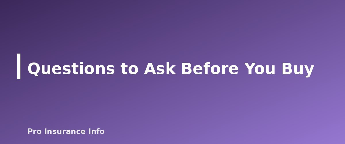 Questions to Ask Before You Buy - section banner for Medigap Plan G vs Plan N