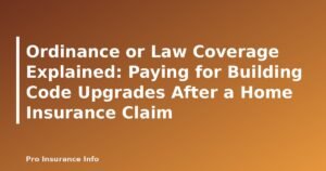 Ordinance or Law Coverage Explained: Paying for Building Code Upgrades After a Home Insurance Claim - featured image