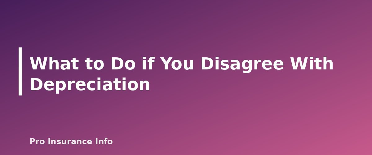 What to Do if You Disagree With Depreciation - section banner for Replacement Cost vs. Actual Cash Value in Home Insurance