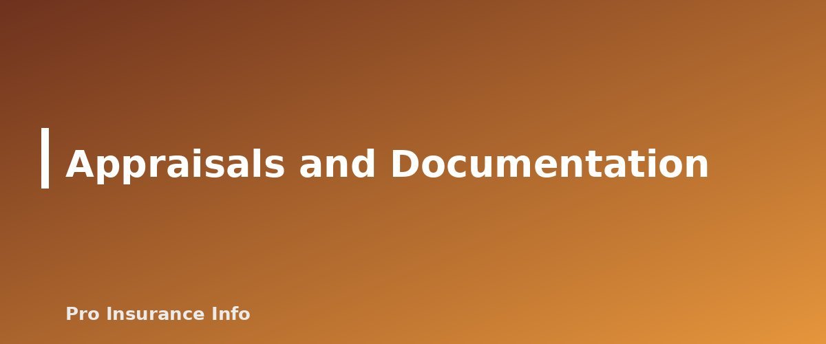 Appraisals and Documentation - section banner for Insuring Jewelry and Valuables