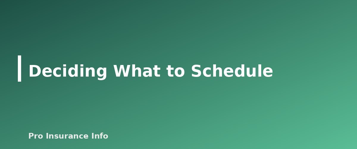 Deciding What to Schedule - section banner for Insuring Jewelry and Valuables