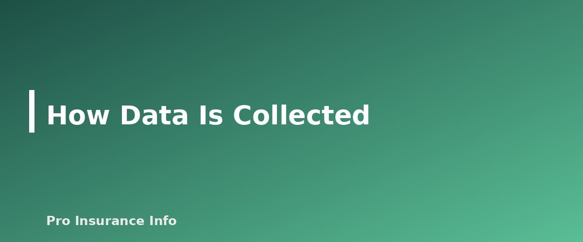 How Data Is Collected - section banner for Usage-Based Car Insurance