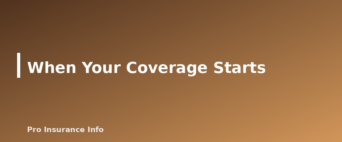 When Your Coverage Starts - section banner for When to Sign Up for Medicare